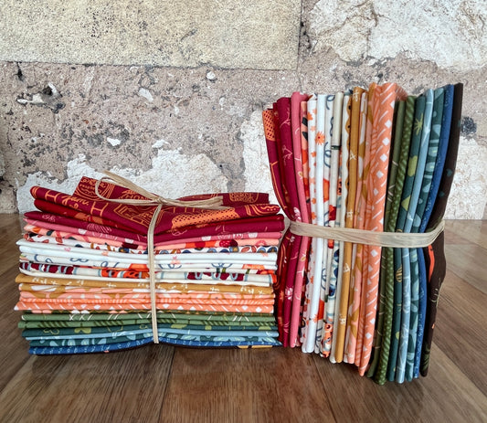Summer Homestead Fat Eighth Bundle by Sewcial Bee Collective by Art Gallery Fabrics