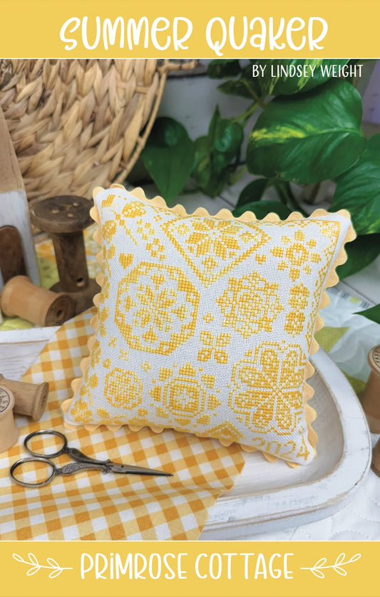 Summer Quaker Cross Stitch Pattern Primrose Cottage Stitches