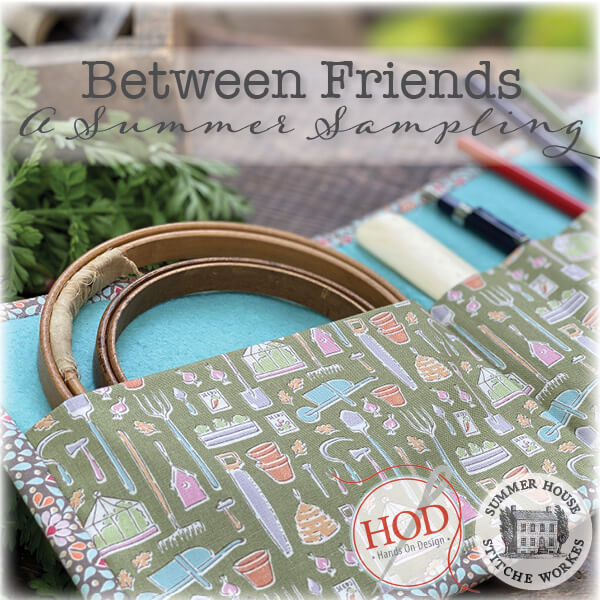 A Summer Sampling Between Friends Cross Stitch Pattern by Hands on Design