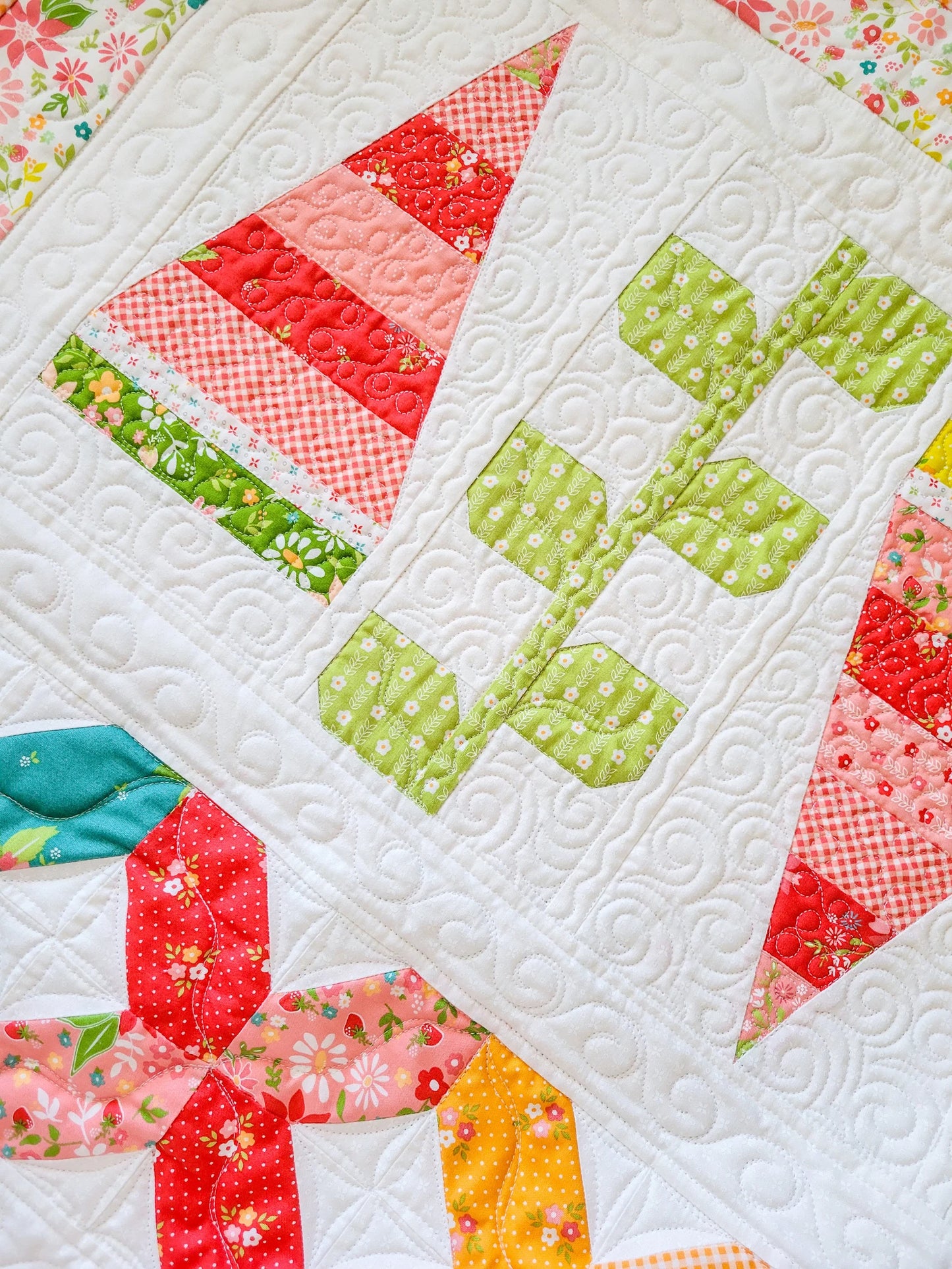 Summer Slice Quilt Pattern by Chelsi Stratton