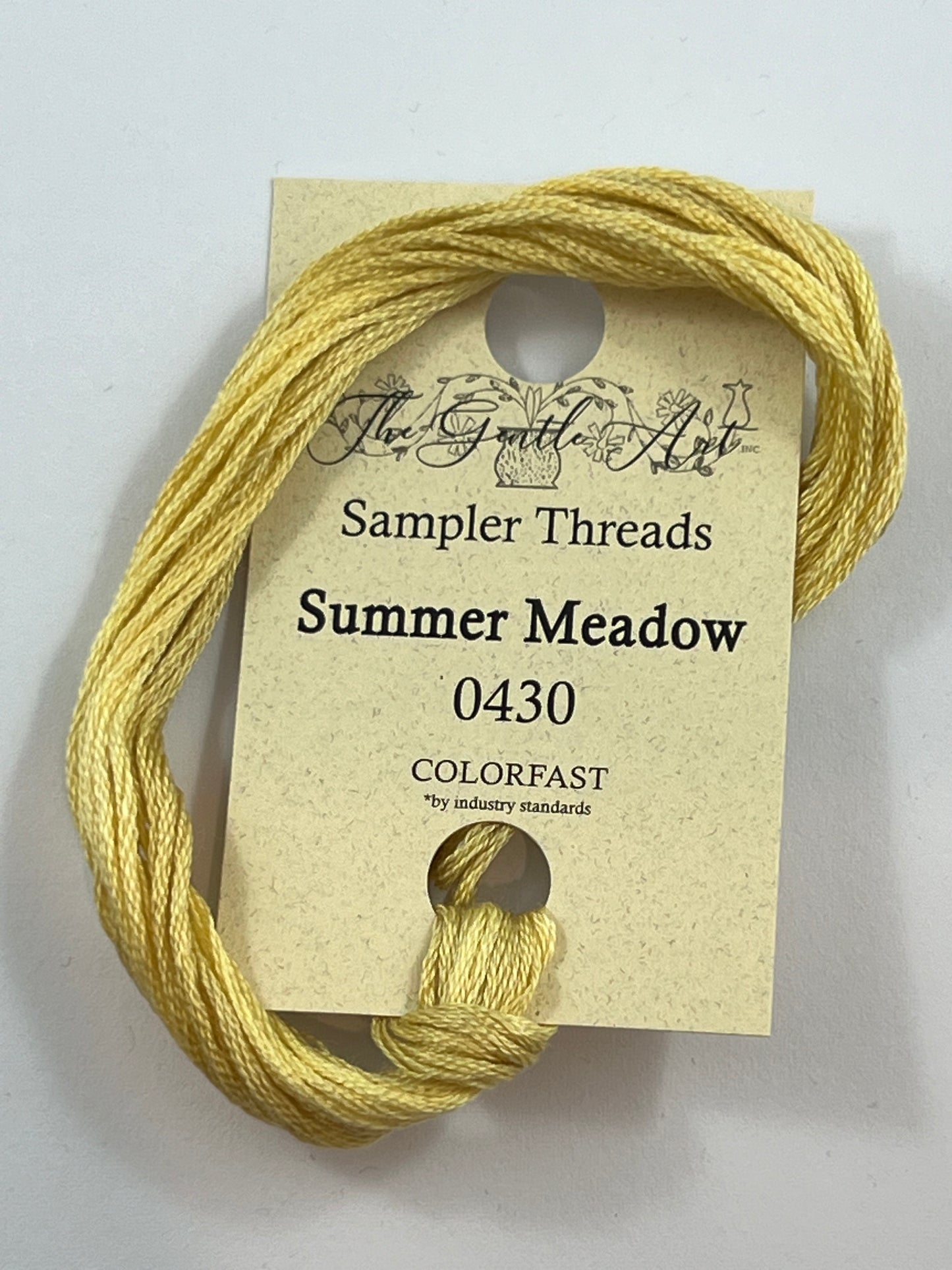 Summer Meadow 0430 The Gentle Art Sampler Thread 6 Stranded Hand Dyed Embroidery Floss