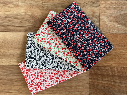 Summertime Bloom Small Fat Eighth Bundle by Camille Roskelley for Moda Fabrics