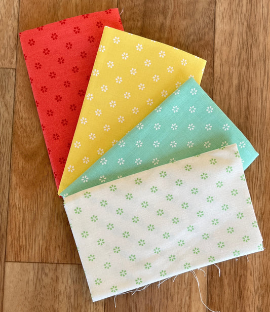 Summertime Sunshine Fat Eighth Bundle by Camille Roskelley for Moda Fabrics