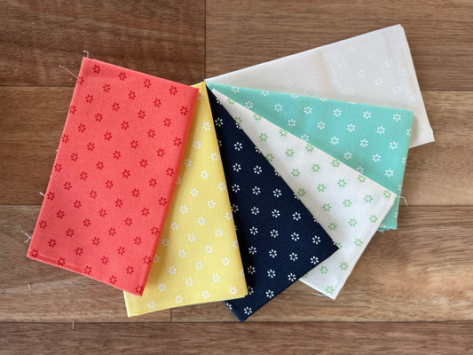 Summertime Sunshine Fat Eighth Bundle by Camille Roskelley for Moda Fabrics
