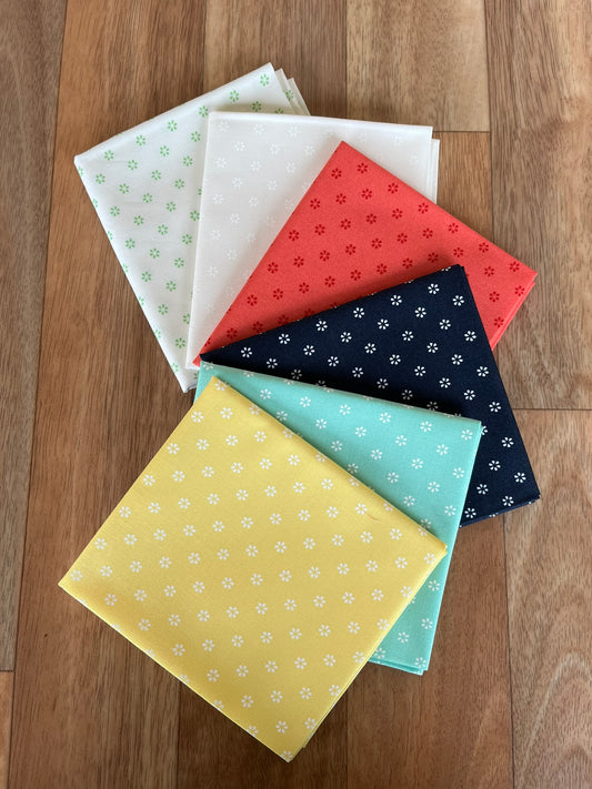 Summertime Sunshine Fat Quarter Bundle by Camille Roskelley for Moda Fabrics