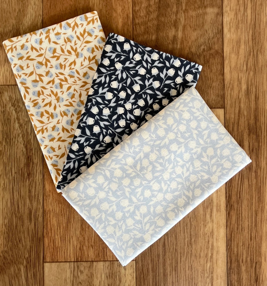 Sun Drenched Berries Fat Eighth Bundle by Sweetfire Road for Moda fabrics