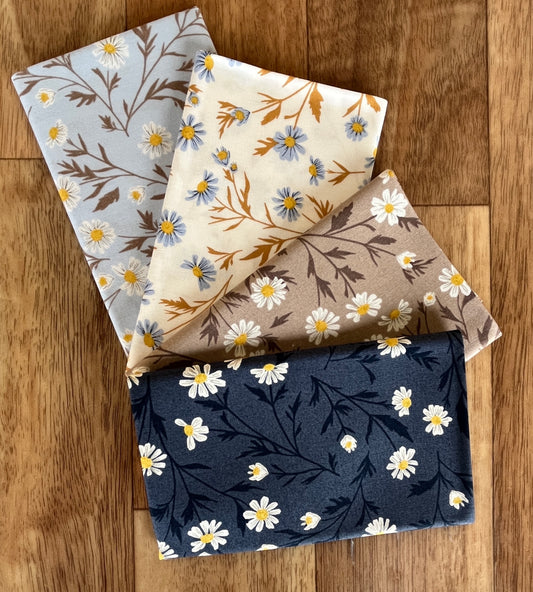 Sun Drenched Daisy Fat Eighth Bundle by Sweetfire Road for Moda fabrics