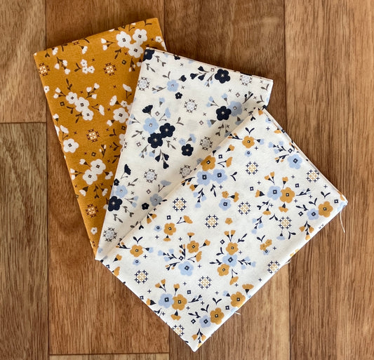 Sun Drenched Stitched Fat Eighth Bundle by Sweetfire Road for Moda fabrics