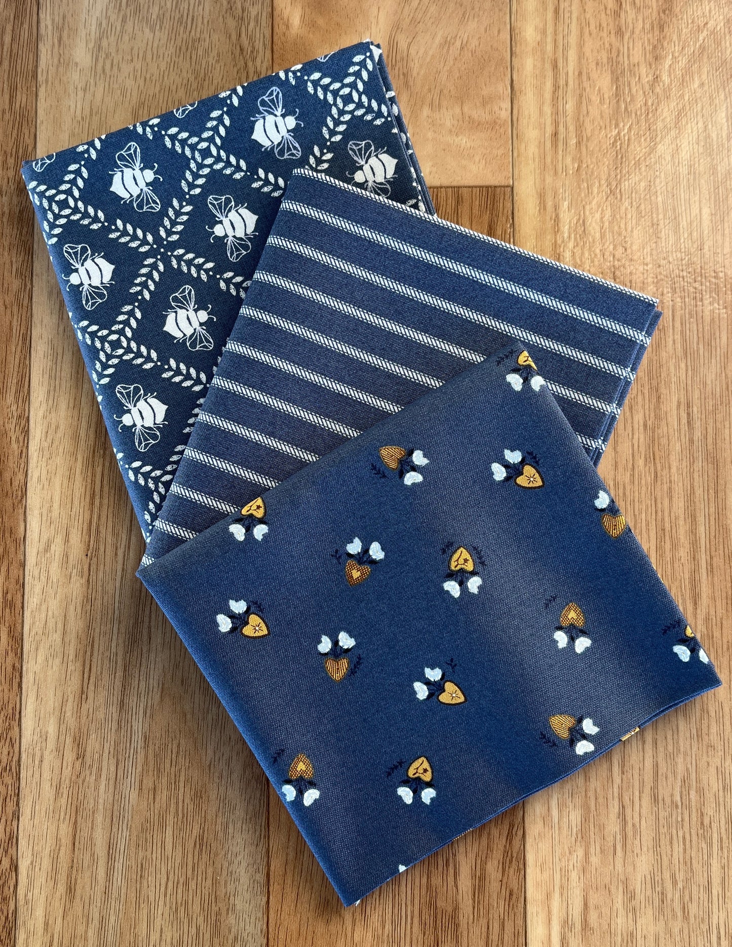 Sun Drenched Indigo Fat Quarter Bundle by Sweetfire Road for Moda fabrics