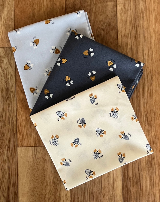 Sun Drenched Locket Fat Quarter Bundle by Sweetfire Road for Moda fabrics