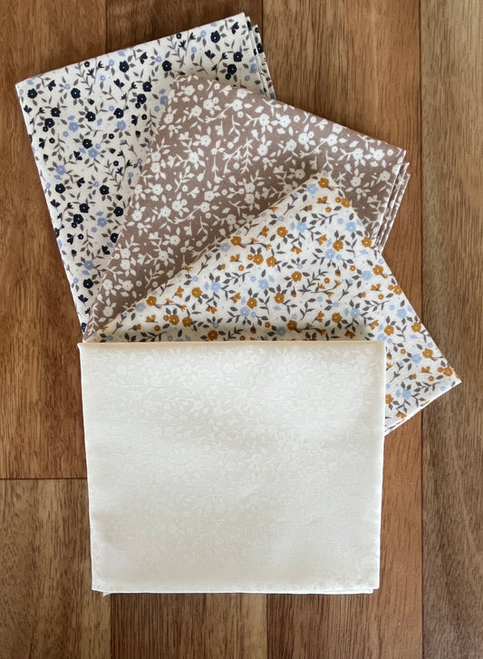 Sun Drenched Small Floral Fat Quarter Bundle by Sweetfire Road for Moda fabrics