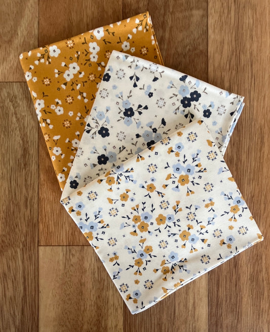 Sun Drenched Stitched Fat Quarter Bundle by Sweetfire Road for Moda fabrics