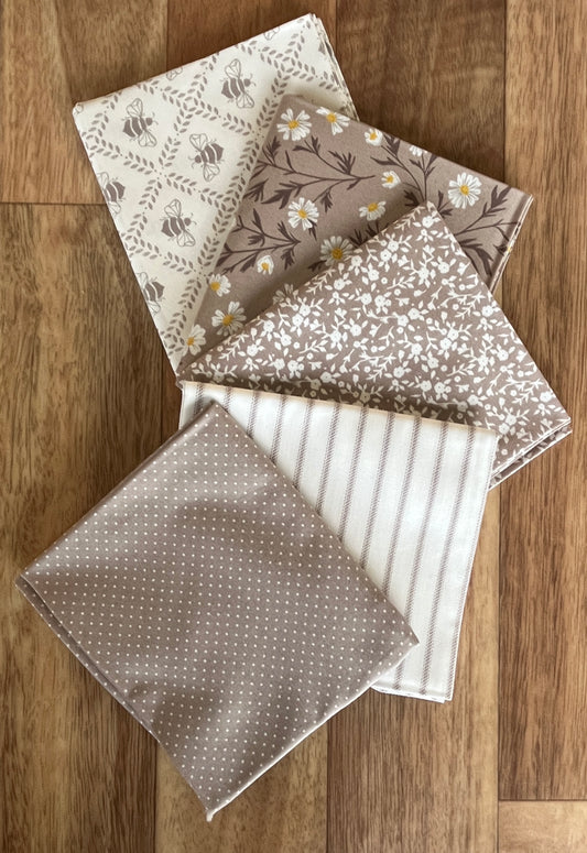 Sun Drenched Stone Fat Quarter Bundle by Sweetfire Road for Moda fabrics
