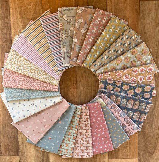 Sunkissed Sojourn Fat Eighth Bundle by Natalie Bird of Birdhouse Designs