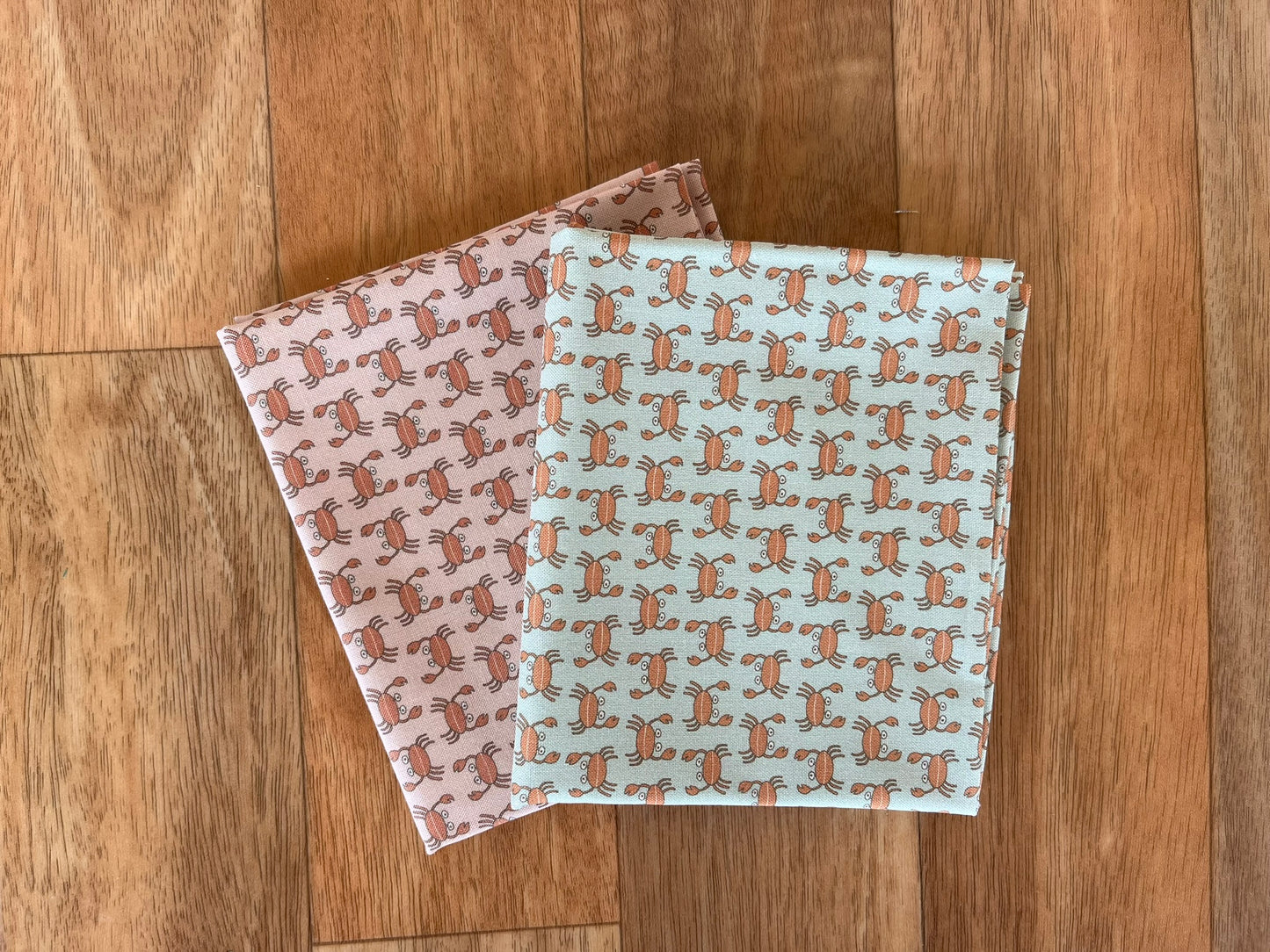 Sunkissed Sojourn Crabby Fat Quarter Bundle by Natalie Bird of Birdhouse Designs