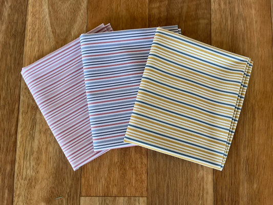 Sunkissed Sojourn Stripes Fat Quarter Bundle by Natalie Bird of Birdhouse Designs