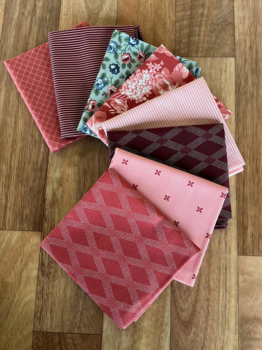 Sunnyside by Camille Roskelley Pinks Mulberry Fat Quarter Bundle