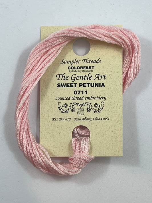 Sweet Petunia 0711 The Gentle Art Sampler Thread 6 Stranded Hand Dyed Embroidery Floss