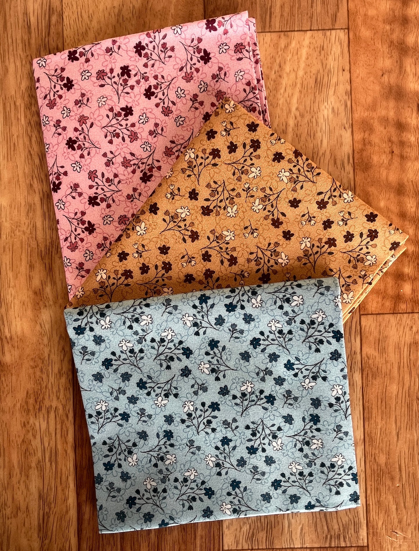 The Sweetest Embrace Flowers & Branches Fat Quarter Bundle by Linette Jakobsen for Stoff Fabrics