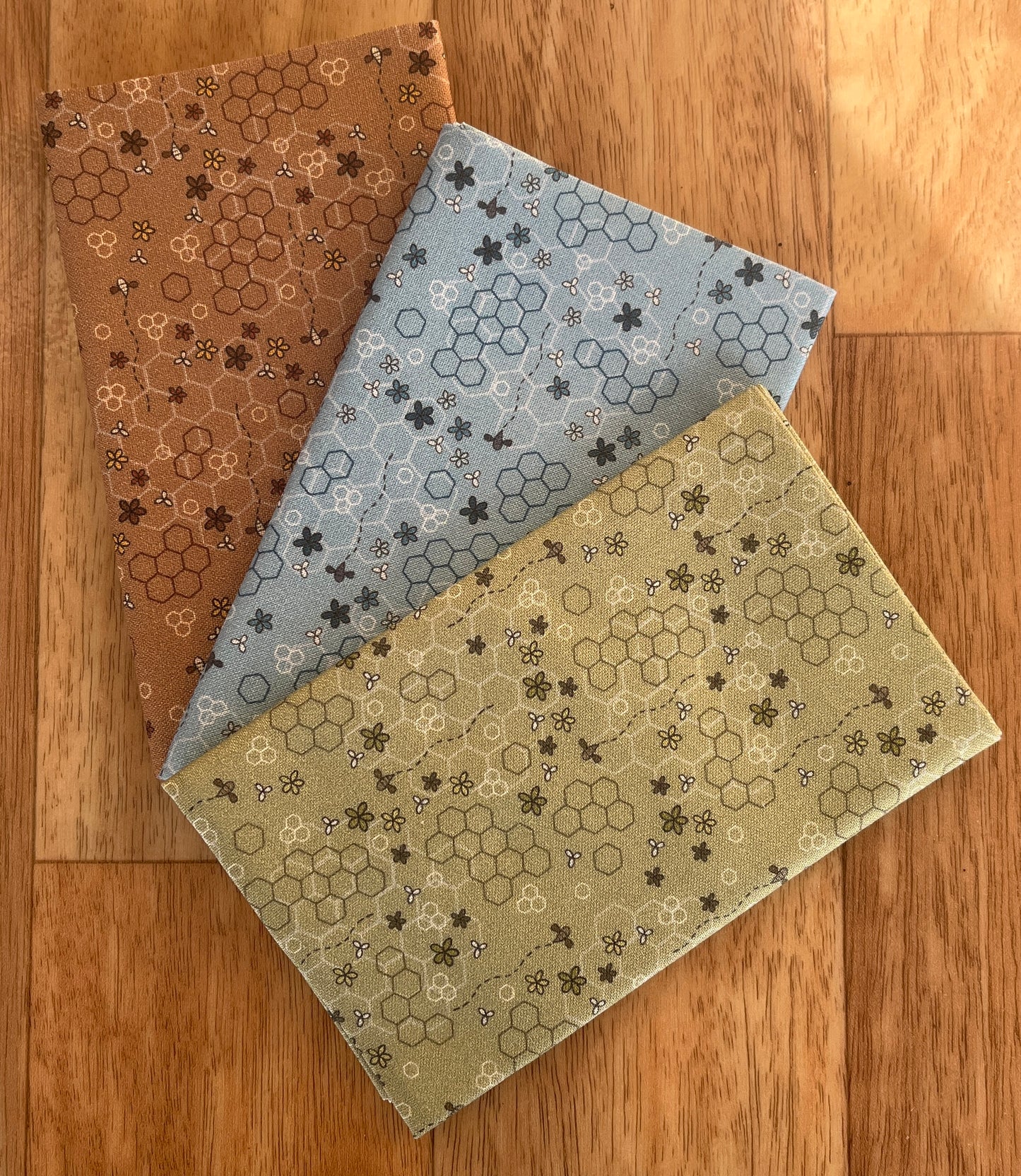 The Sweetest Embrace Bees & Beehives Fat Eighth Bundle by Linette Jakobsen for Stoff Fabrics