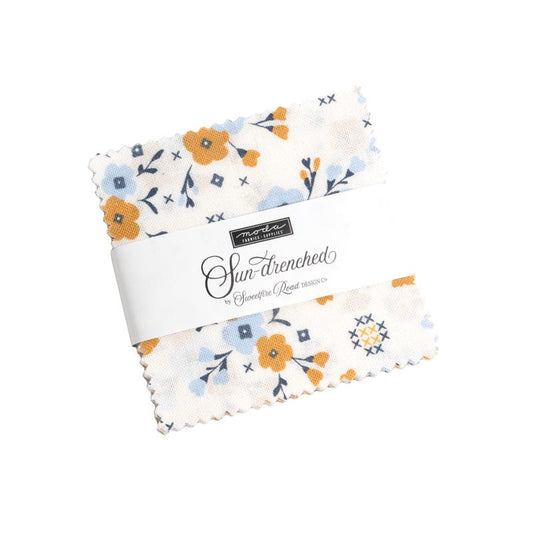 Sun Drenched Mini Charm Pack by Sweetfire Road for Moda fabrics