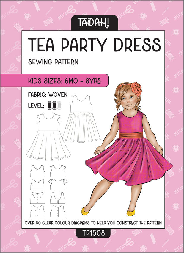 Tea Party Dress by Tadah! Patterns and Sewing