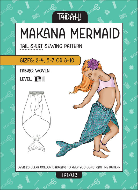 Makana Mermaid Tail by Tadah! Patterns and Sewing