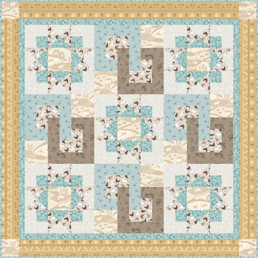 Country Croft Table Topper #1 Quilt Kit
