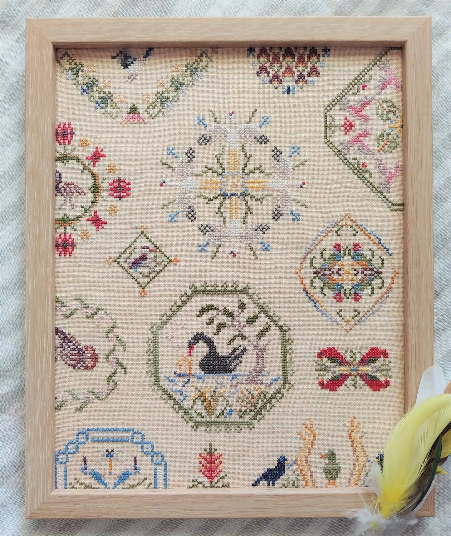 Take Wing Cross Stitch pattern Mojo Stitches