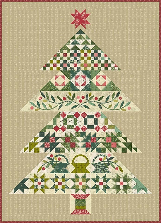 Tannenbaum Quilt Pattern by Laundry Basket Quilts