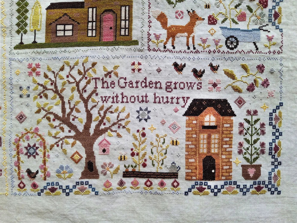 Grow Without Hurry Cross Stitch Pattern by Blueberry Ridge