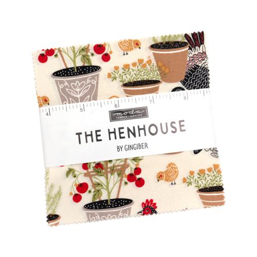 The Henhouse Charm Pack by Gingiber for Moda Fabrics