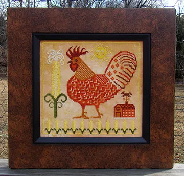 The Kernel Cross Stitch Pattern by Carriage House Samplings