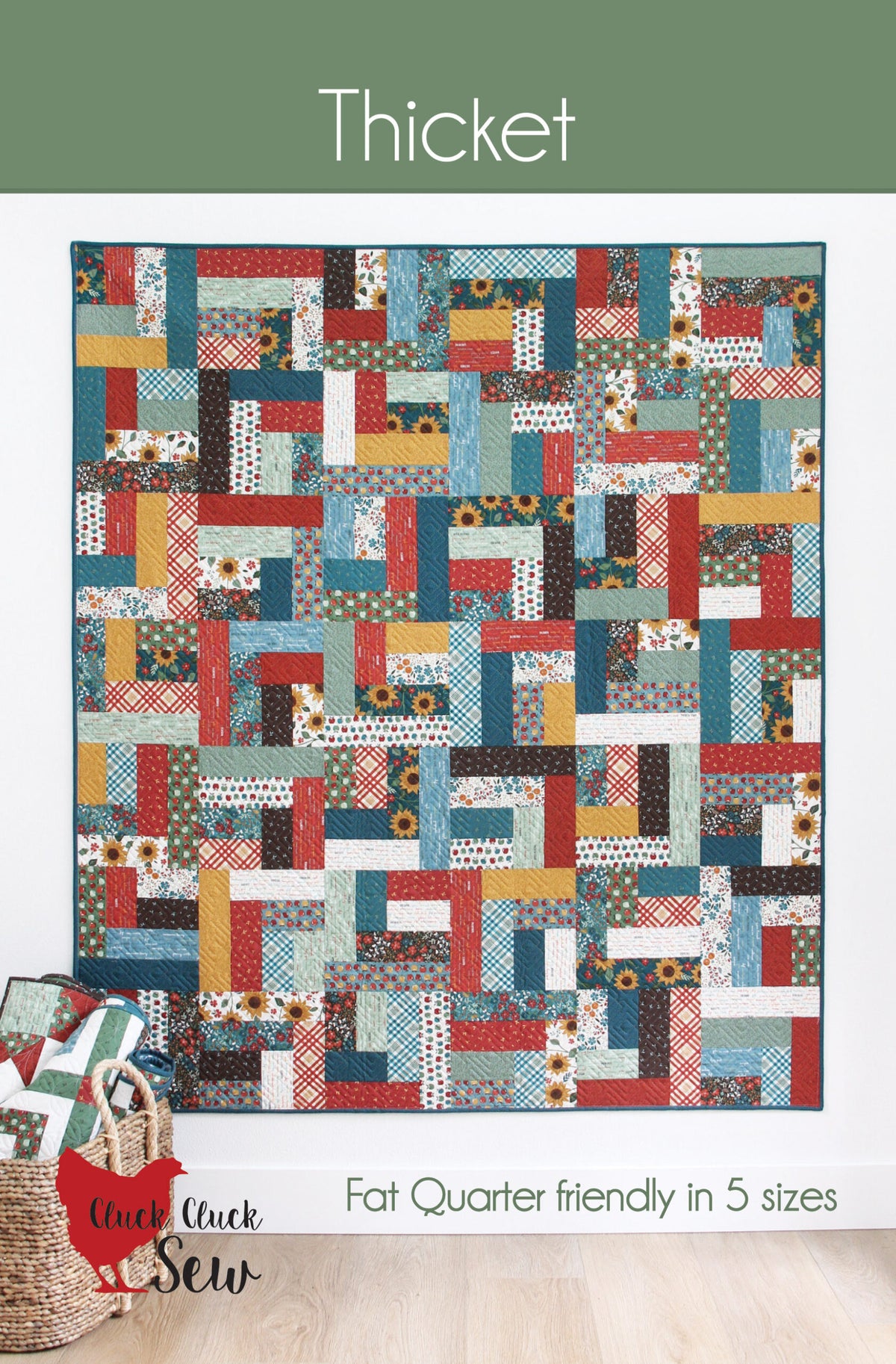 Thicket Quilt Pattern by Cluck Cluck Sew