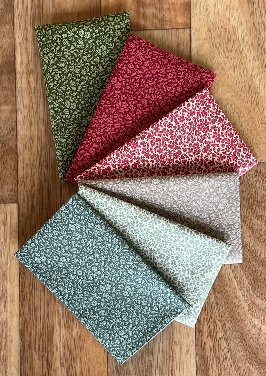 Tilda Merry Little Christmas Eve Blenders Fat Eighth Bundle