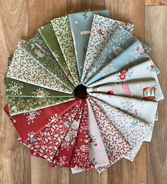 Tilda Merry Little Christmas Fat Eighth Bundle