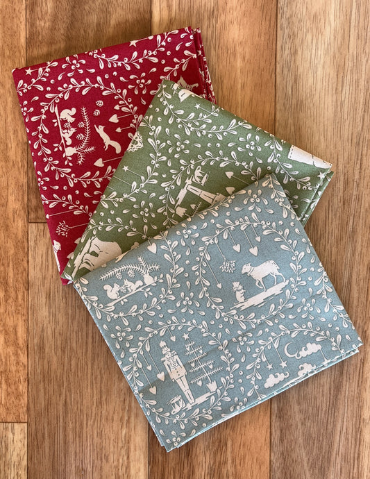 Tilda Merry Little Christmas Paperscenes Fat Quarter Bundle