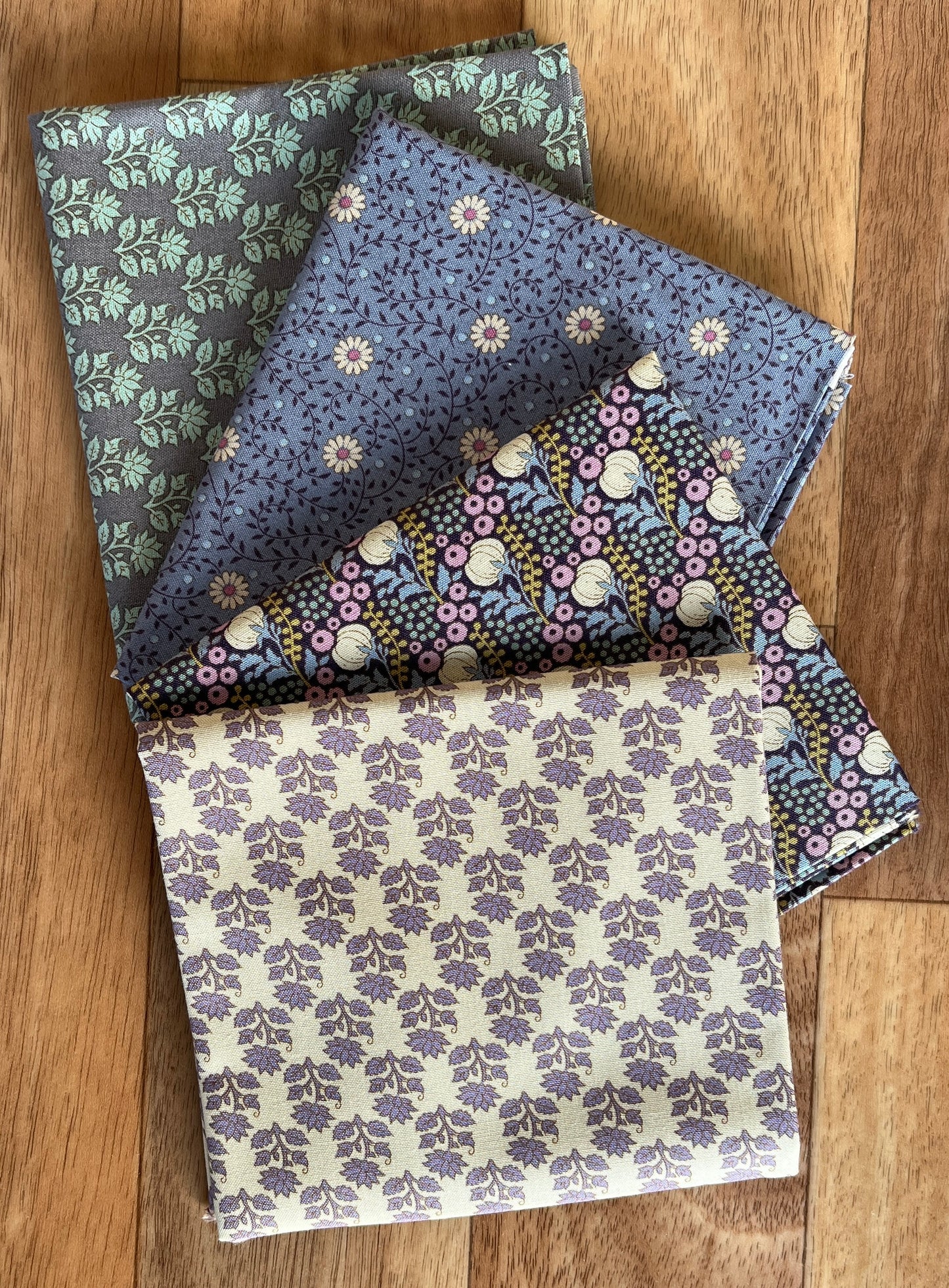 Sanctuary Purples Fat Quarter Bundle by Tilda Fabrics
