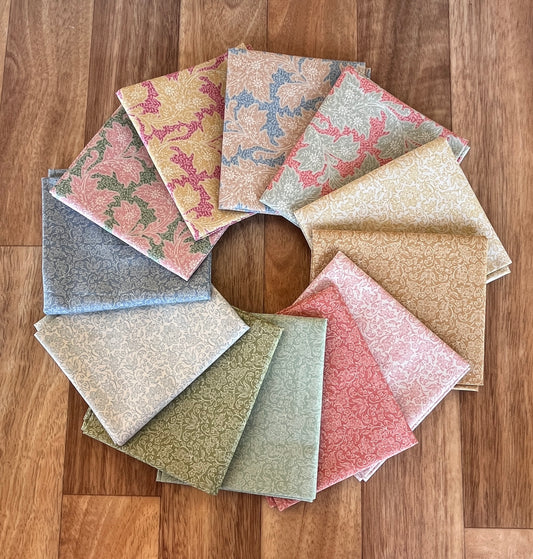 Songbird Stella and Lila Blenders Fat Quarter Bundle by Tilda