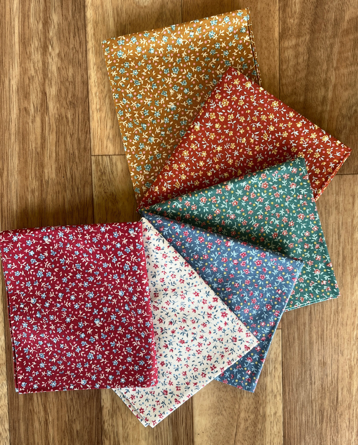 Tilda Village Life Mae Blender Fat Quarter Bundle by Tilda