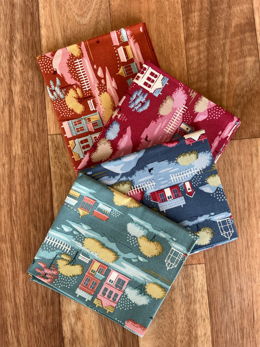 Tilda Village Life Village Blender Fat Quarter Bundle by Tilda