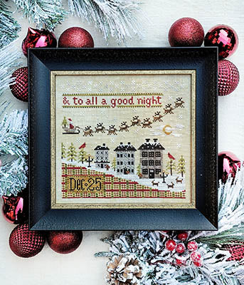 To All A Good Night Cross Stitch Pattern Hello from Liz Mathews