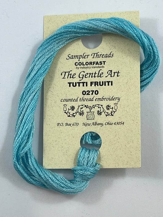 Tutti Frutti 0270 The Gentle Art Sampler Thread 6 Stranded Hand Dyed Embroidery Floss