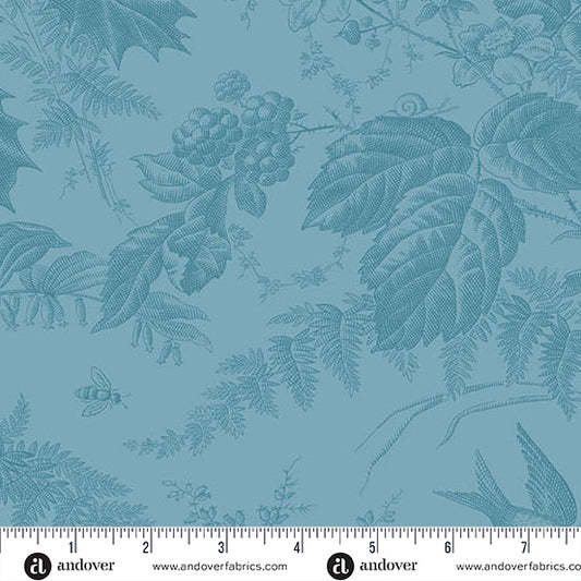Vermont Denim A10285B4 by Laundry Basket Quilts for Andover Fabrics