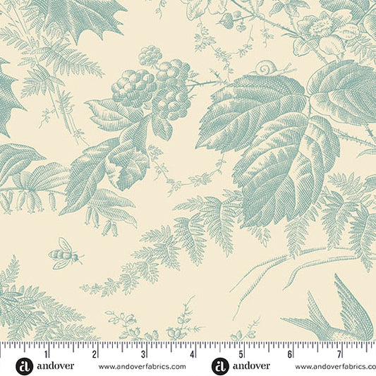 Vermont Fog A10285LB2 by Laundry Basket Quilts for Andover Fabrics