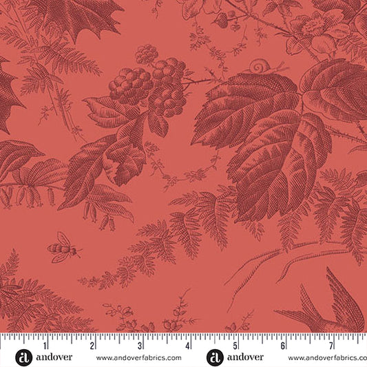 Vermont Cayenne A10285O1 by Laundry Basket Quilts for Andover Fabrics