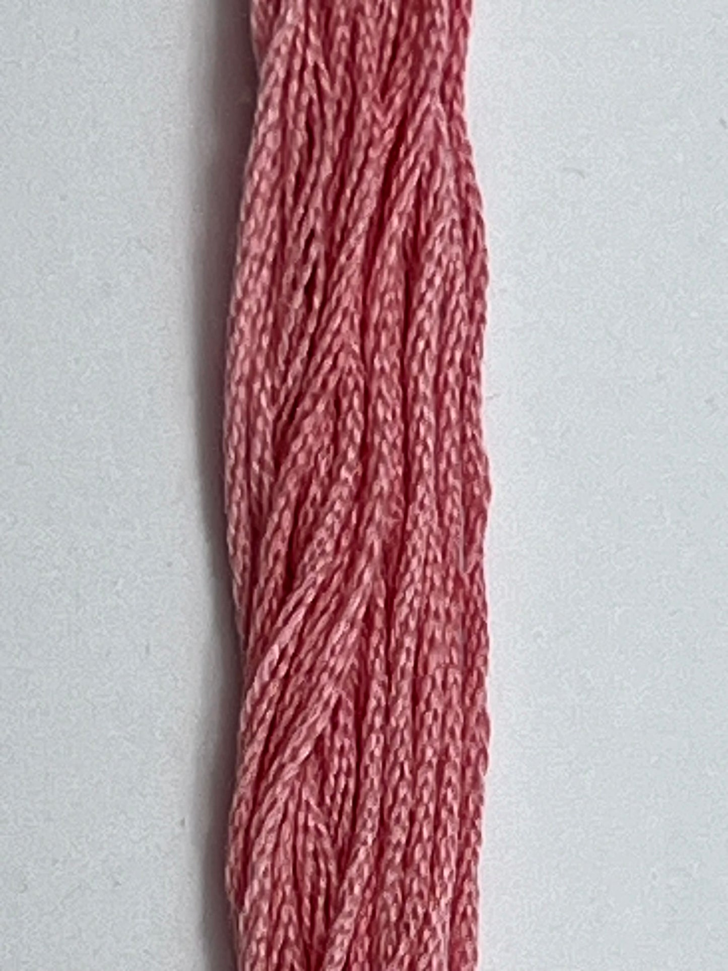 Victorian Pink 0720 The Gentle Art Sampler Thread 6 Stranded Hand Dyed Embroidery Floss