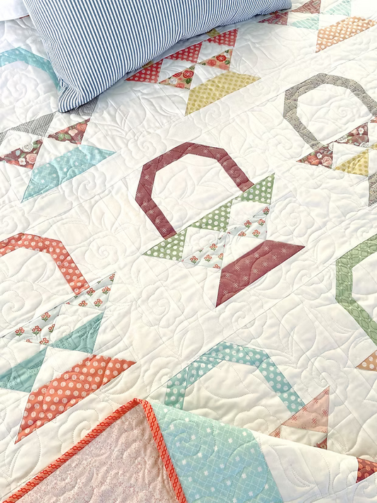 Vintage Baskets Quilt Pattern By CakeStand Quilts