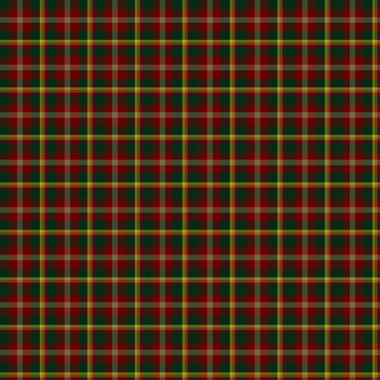 Tartan Traditions Canada Red Multi W25572-26 by Northcott Fabrics (Sold in 25cm increments)