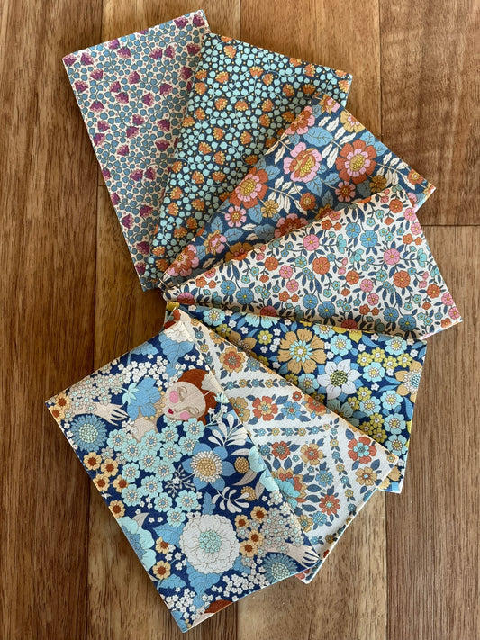 Wallflower Blues Fat Eighth Bundle by Tilda